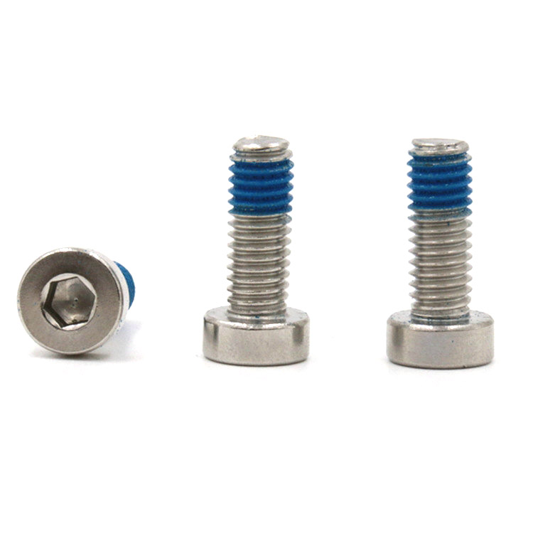 Mini parafuso de travamento com cabeça de copo baixo, soquete sextavado de aço inoxidável 18-8 Mini parafuso de travamento com cabeça de copo baixo, soquete sextavado de aço inoxidável 18-8